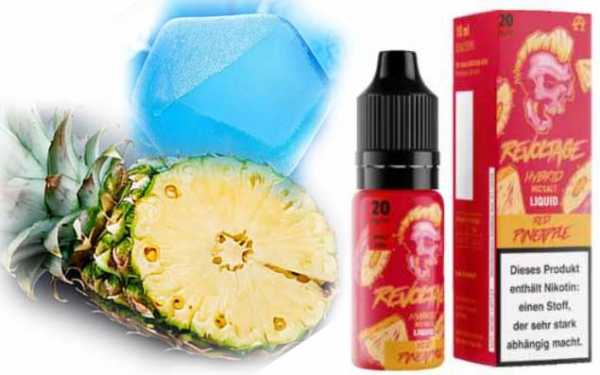 Red Pineapple Ananas Kühle Revoltage 10ml Hybrid Nikotinsalz Liquid Red Pineapple Ananas Kühle Revoltage 10ml Hybrid Nikotinsalz Liquid