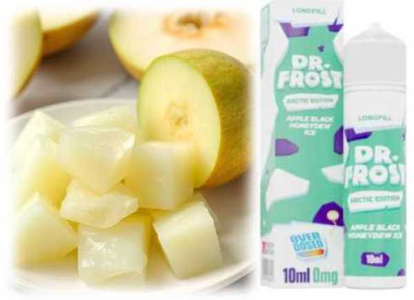 Apple Black Honeydew Ice Apfel Johannisbeere Frische Honigmelone Liquid Aroma 10ml-in-60ml Dr. Frost Shake & Vape Longfill
