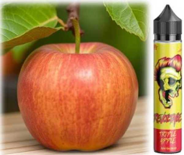 Triple Apple Apfel Revoltage Rocks Aroma 10ml in 75ml
