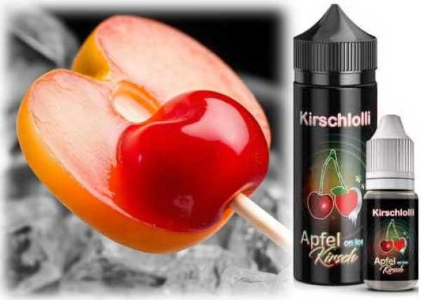 Apfel Kirschen on Ice Liquid Aroma 10ml / 120ml (Kirschlolli Apfel mit Koolada)