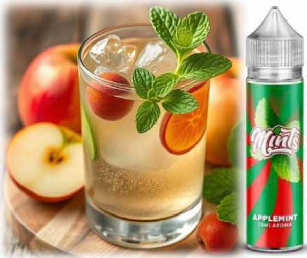 Applemint Mints Apfel Minze Aroma Longfill 10ml in 60ml