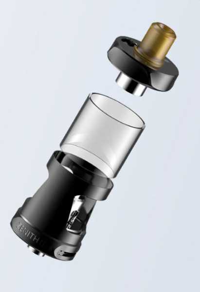 Zenith 2 Verdampfer 5,5ml 26mm 2 Mundstücke Innokin Mesh KA1