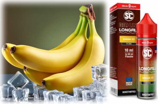 Bananen Ice Bananen Ice SC Red Line Longfill 10-in-60ml