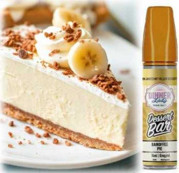 Banoffee Pie Bananenbrot Schokolade Karamell Liquid Aroma 14ml-zu-60ml Dessert Bar Dinner Lady