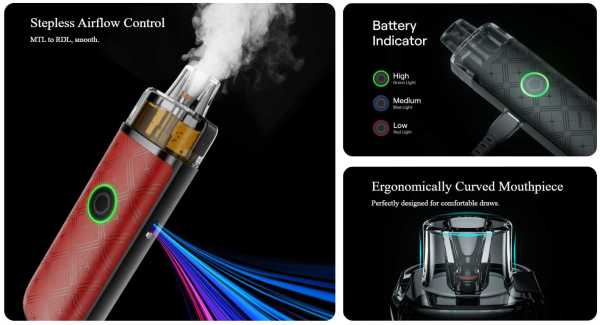 Typhos SE Kit 45W 2000mAh Uwell Pod 0,6 Ohm Airflow Control  6,0 ml