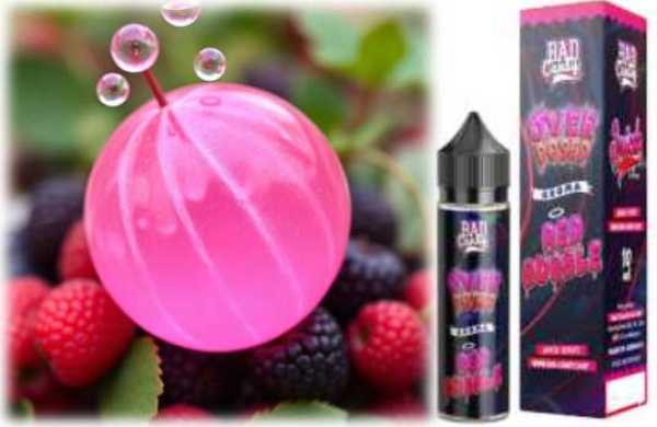 JUICD Bad Candy Red Bubble Longfill Aroma 10-in-60ml - Beerenfrüchte Kaugummi mit leichter Frische