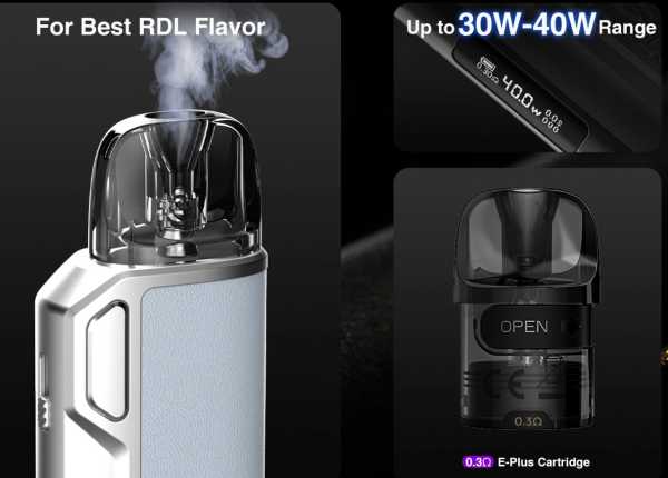 Thelema Elite 40 Lost Vape 40W 1400mAh Pod Dampfgerät