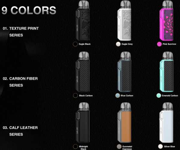 Thelema Elite 40 Lost Vape 40W 1400mAh Pod Dampfgerät