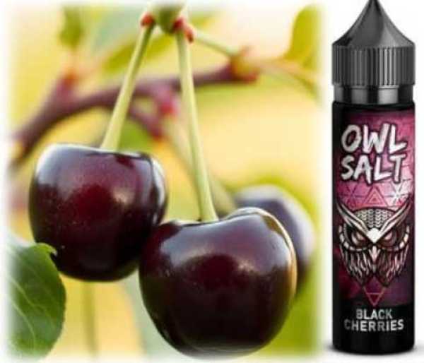 Black Cherries Schwarze Kirschen OWL Longfill Aroma 10-in-60ml Shake Vape Liquid