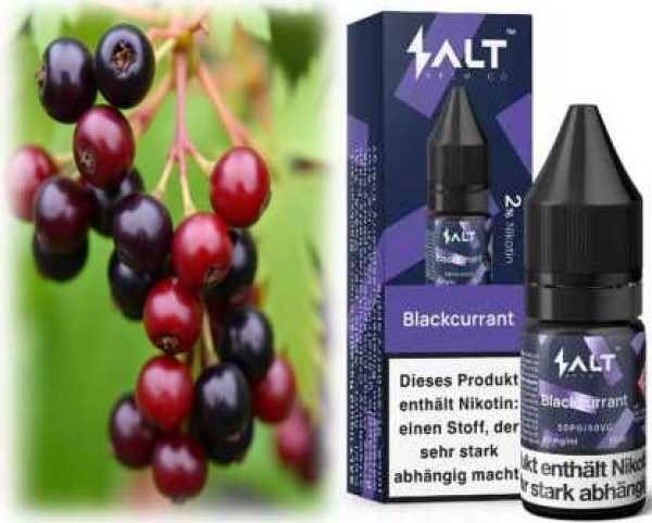 Blackcurrant Johannisbeere Salt Brew Co Nikotinsalz Liquid 10ml