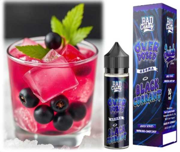 JUICD Bad Candy Blackcurrant Longfill Aroma 10-in-60ml - Johannisbeer Limonade mit leichter Frische
