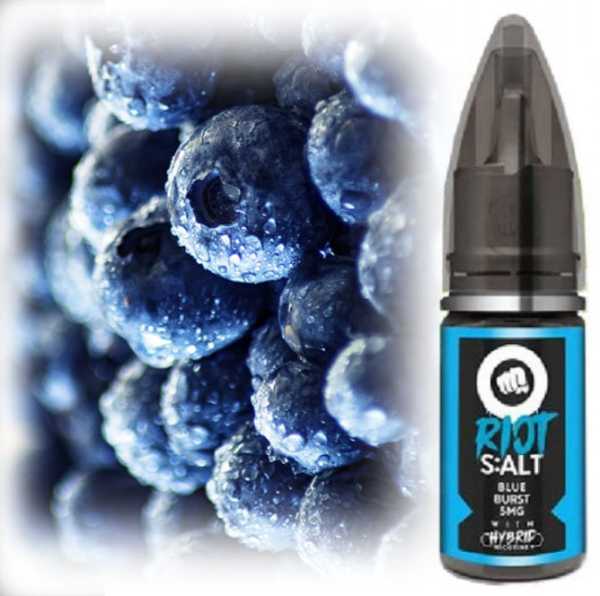 Blue Burst Nikotinsalz Brombeeren Slushy Wassereis Riot Squad Liquid 10ml