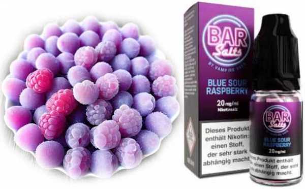 Blue Sour Raspberry saure Blaubeeren Himbeeren Vampire Vape Bar Salts Liquid 10ml