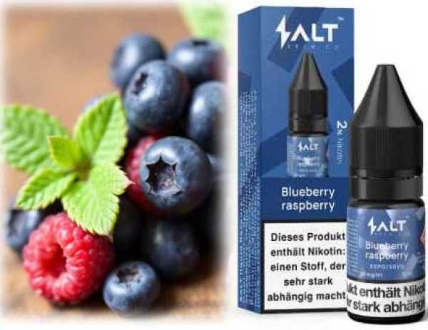 Blueberry Raspberry Blaubeer Himbeer Salt Brew Co Nikotinsalz Liquid 10ml