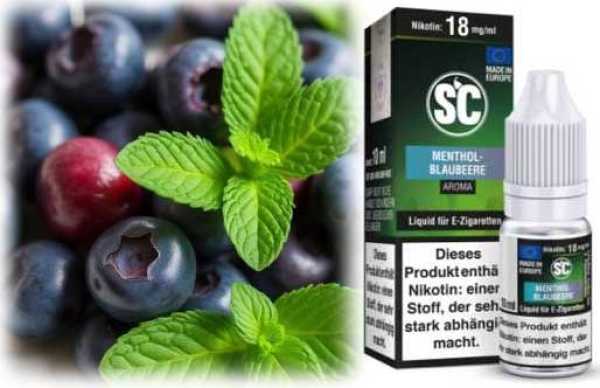 Menthol Blaubeere SC Liquid