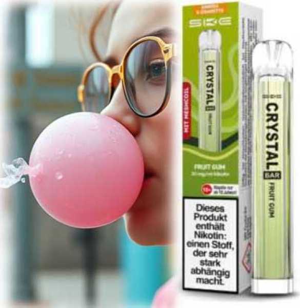 Fruit Gum Frucht Kaugummi SKE Einwegzigarette 20mg NicSalt