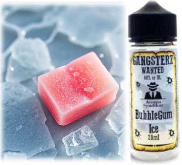 Bubble Gum Ice Liquid Aroma 10ml in 60ml (Kaugummi + Menthol) Gangsterz