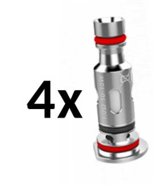 4 x Caliburn G Coil 0,8 oder 1,0 Ohm Uwell MTL Ersatzverdampfer