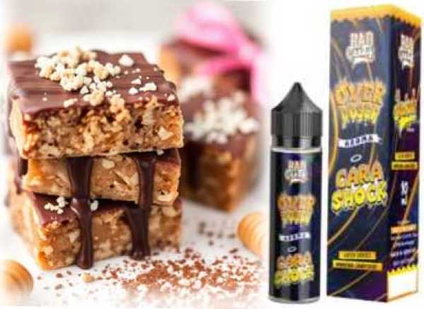 JUICD Bad Candy Cara Shock Longfill Aroma 10-in-60ml - Kekse, Karamell und Schokolade