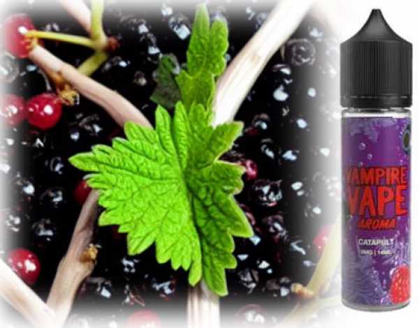 Catapult Früchte Johannisbeeren Menthol Vampire Vape Liquid Aroma 14ml in 60ml