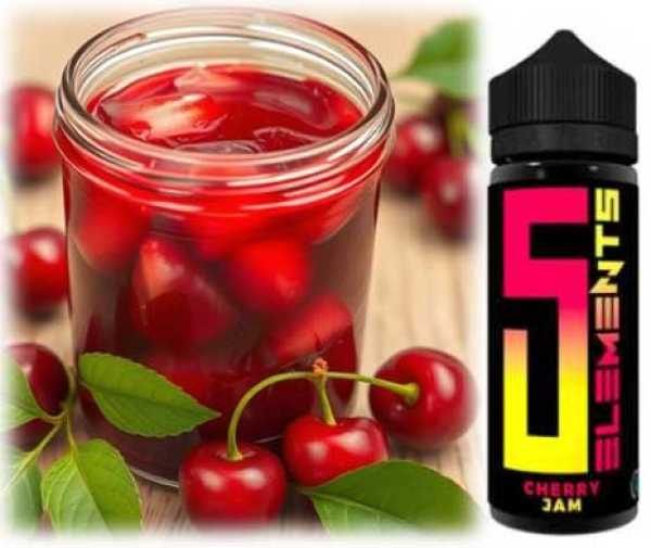 Cherry Jam (Kirschmarmelade Toast ) 5 Element Aroma von Vovan 10ml in 120ml Flasche