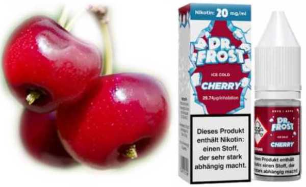 Cherry Kirschen Koolada Dr. Frost Nikotinsalz 20mg/ml,10ml Liquid