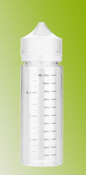 Chubby Messflasche 25ml, 55ml, 110ml Liquidflasche mit Scala
