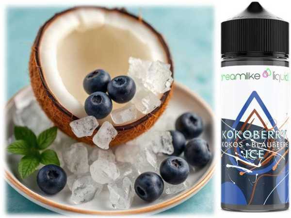 Kokoberry Ice Dreamlike Liquids Shake and Vape Aroma 10ml/120ml