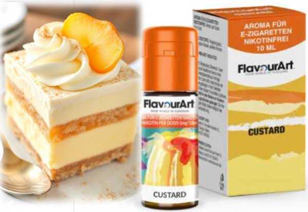 Custard Flavour Art Aroma 10ml Vanillepudding