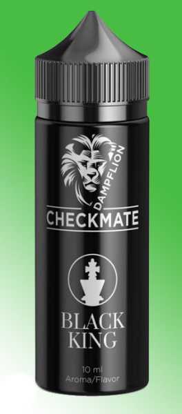 (Beeren, Zitrone und Koolada) Liquid Dampflion Black King Aroma 10ml Checkmate Shake & Vape