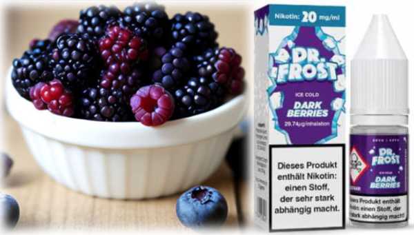 Dark Berries Dunkle Beeren Koolada Dr. Frost Nikotinsalz 10ml Liquid