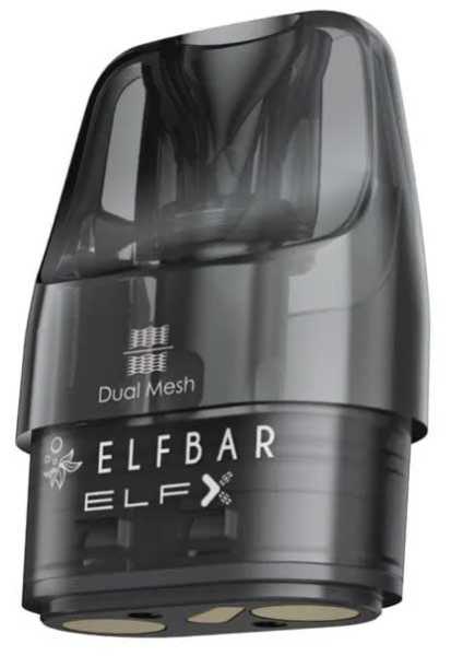 Elfx Mini Kit Elfbar Pod E-Zigarette 30W 1000mAh 2ml Zugautomatik 106 x 25,5 x 15,8mm