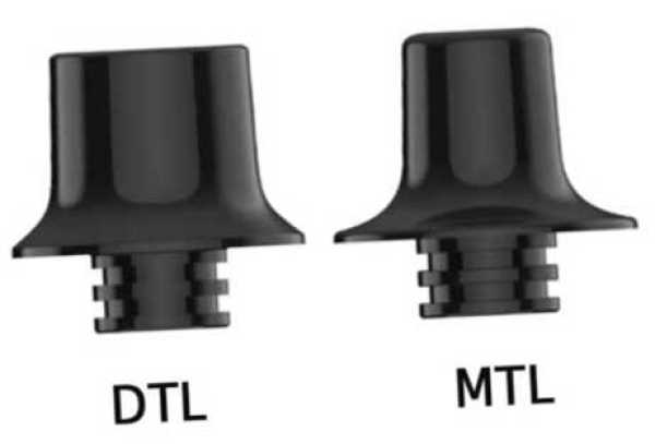 Vaporesso G Drip Tip MTL / DTL 2 Stück