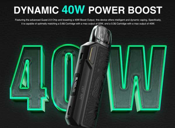 Thelema Elite 40 Lost Vape 40W 1400mAh Pod Dampfgerät