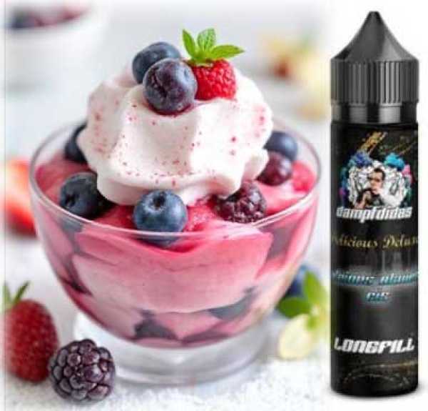 Kleines Blaues Eis Vanille Beeren Kaugummi Schlumpfeis Dampfdidas 10ml Liquid Aroma in 60ml