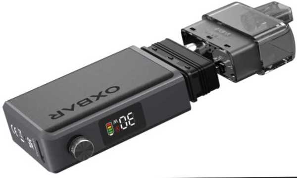 Oxbar Oxpod Elite Pod 1300mAh Zugautomatik  90x42x15mm 5-30Watt 8ml