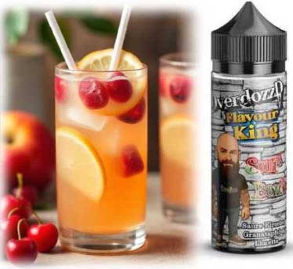 Sour3 Bomb Kirsche Granatapfel Zitrus  Limette Lädla Juice Volle Fresse 10-in-60ml