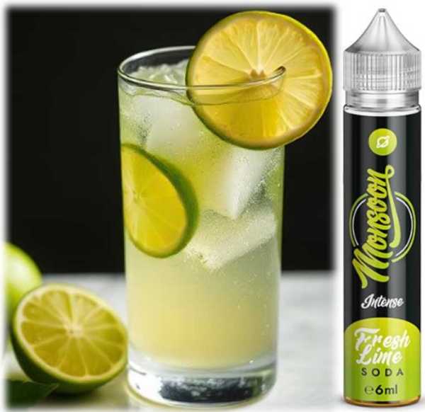Monsoon Fresh Lime Soda Aroma 6ml in 75ml