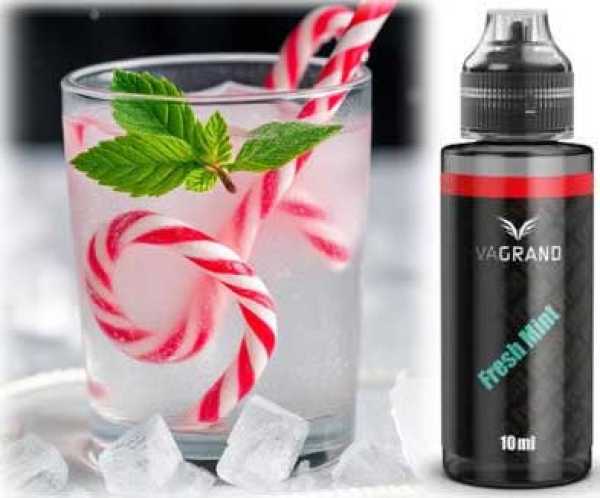 Fresh Mint Pfefferminze Menthol Vagrand Longfill 10ml in 120ml