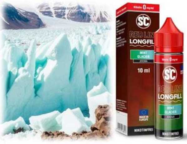 Mint Glacier Minze Menthol SC Red Line Longfill 10-in-60ml
