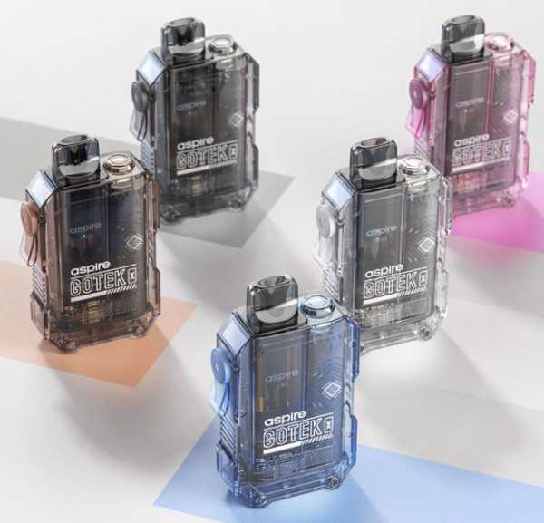 GoTek X Pod E-Zigaretten automatische Zugaktivierung Aspire