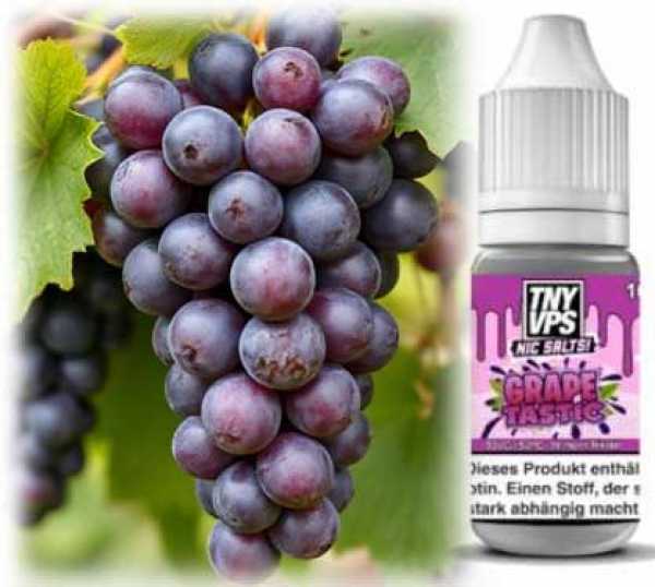 Grapetastic Traube Apfel Johannisbeere TNYVPS Nikotinsalz Liquid 10ml 18mg