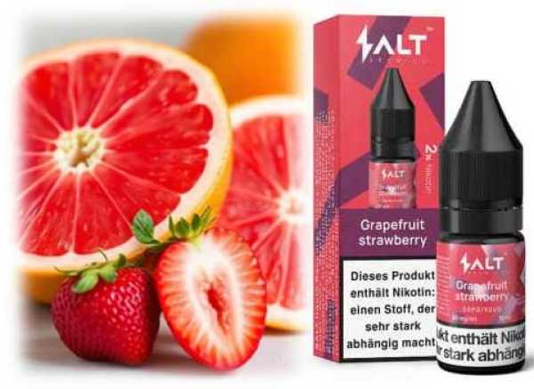 Grapefruit Strawberry Grapefrucht Erdbeere Salt Brew Co Nikotinsalz Liquid 10ml