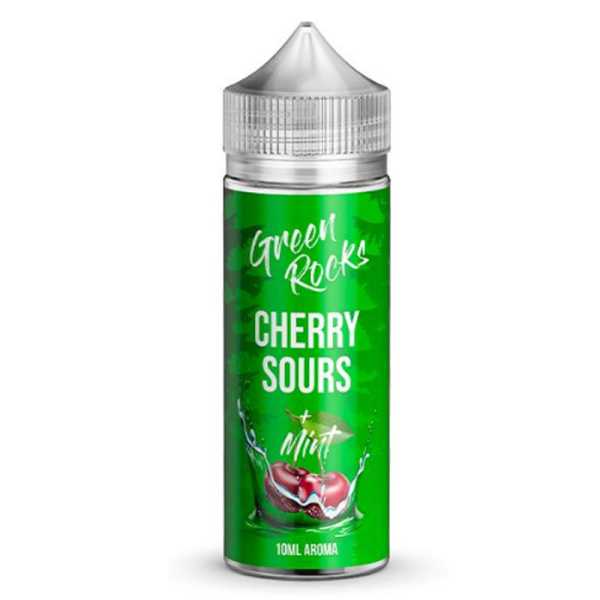 Green Rocks Cherry Sours Aroma 10ml in 120ml Kirsche und Minze