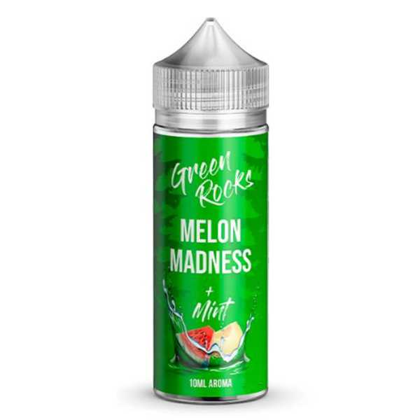 Green Rocks Melon Madness Aroma 10ml in 120ml - Melone und Minze