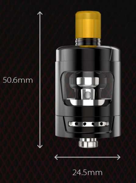 GZeno Verdampfer 24mm 3,0ml MTL, eLeaf