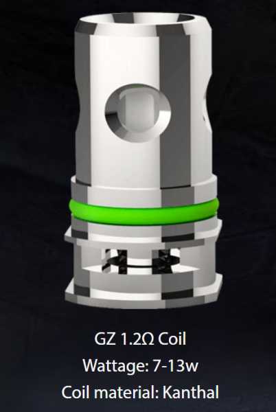 GZeno Verdampfer 24mm 3,0ml MTL, eLeaf