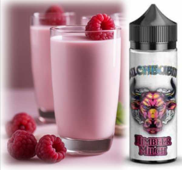 Himbeer Milch Himbeeren Milchshake Milchbubi Aroma Longfill Shake and Vape 10ml /120ml