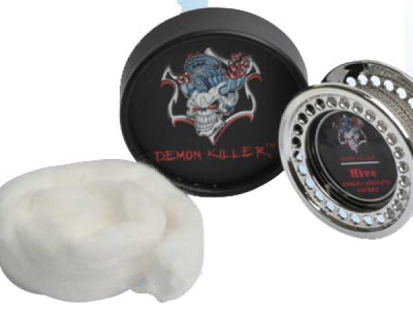 Hive Wire Heizdraht 5 Meter (30GA + 30GA)*2 Demon Killer mit Watte