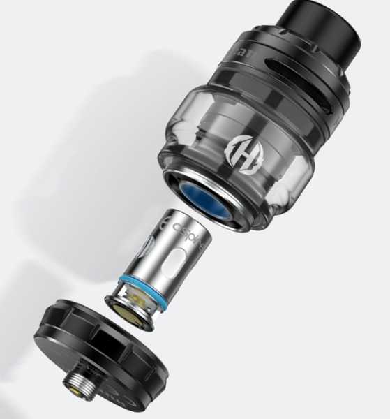 Huracan Verdampfer 6ml Aspire 810 Mundstück 75g 25mm an Basis